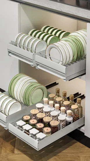 キャビネット用食器水切り