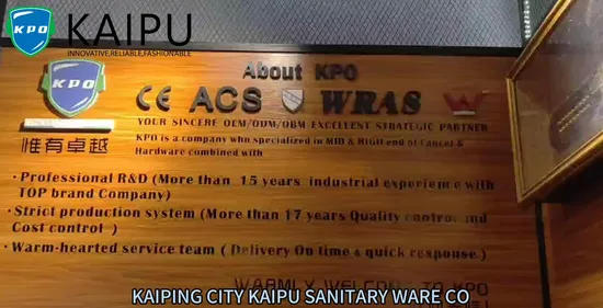 洗面台排水用真鍮プッシュダウン式排水口